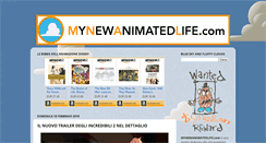 Desktop Screenshot of mynewanimatedlife.com