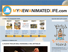 Tablet Screenshot of mynewanimatedlife.com